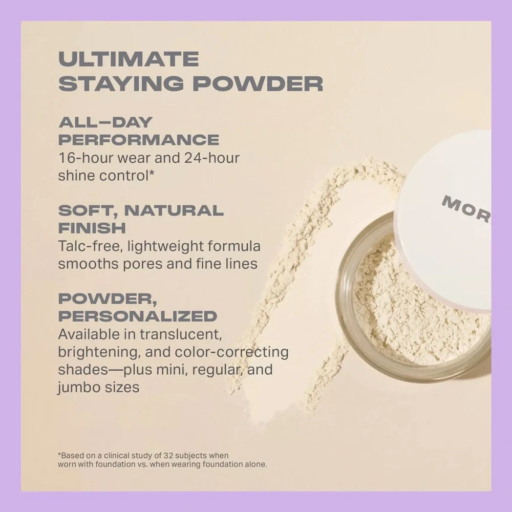 NEW MORPHE Mini Bake & Set Setting Powder